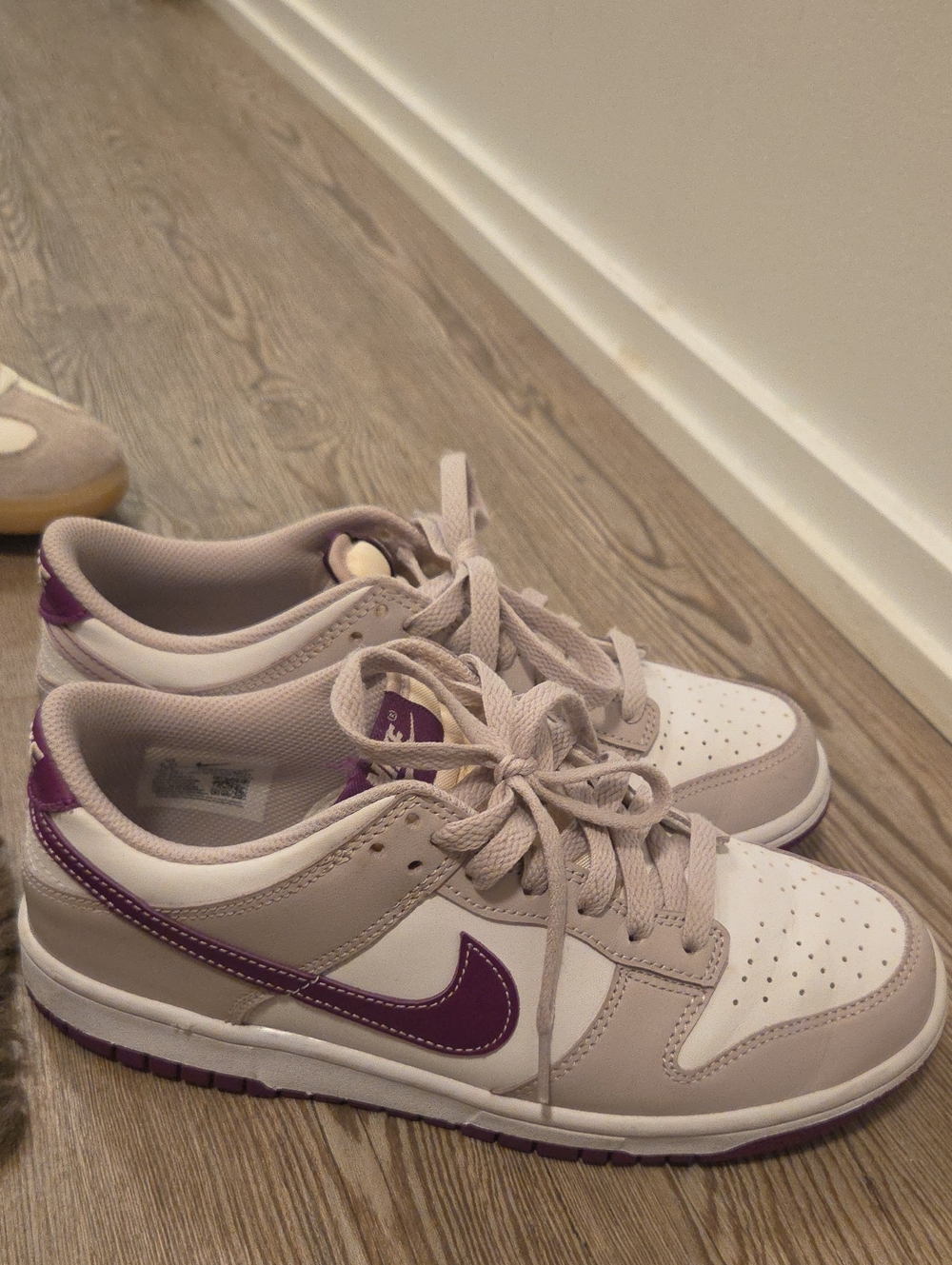 Nike Dunk Low Gurls Pink and Purple Accents